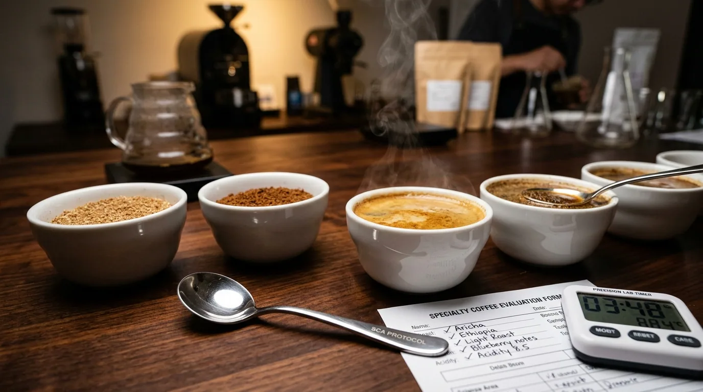 Specialty Coffee Cupping & SCA Lab Testing